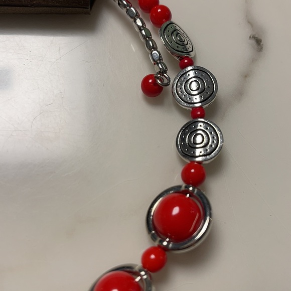 NWT Zevar by Treska beaded coil necklace - Picture 3 of 4